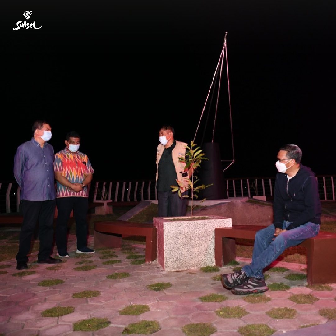 Di Bulukumba, Gubernur Pantau Progres Pembangunan Perestrian Kawasan Titik Nol Sulawesi